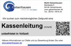 Kassenleitung